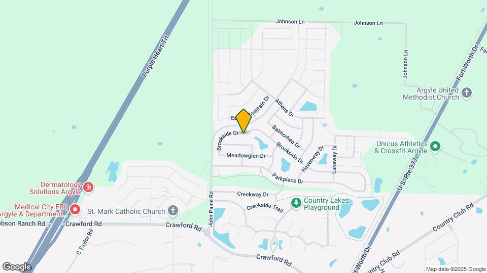 5813 Brookside Dr Map and Location Details