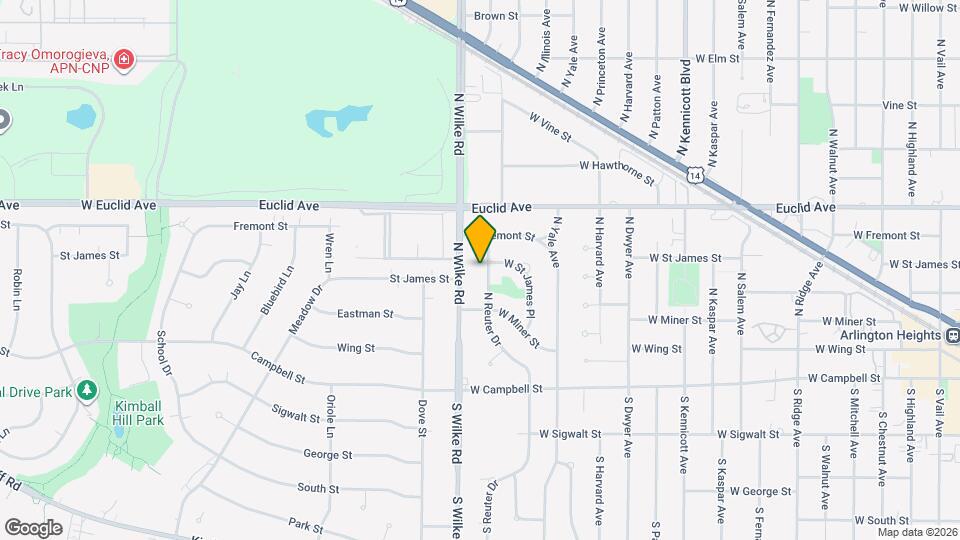 312 N Reuter Dr Map and Location Details