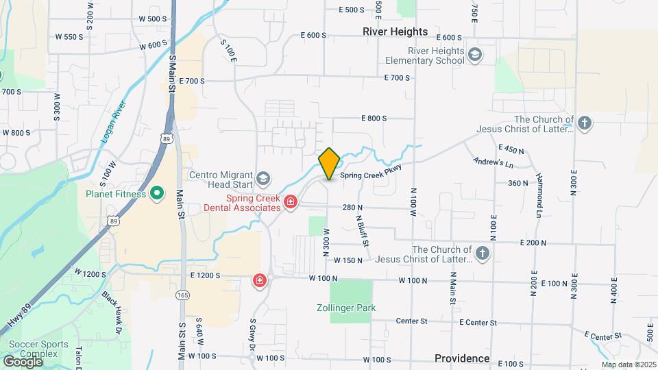 356 Spring Creek Pkwy Map and Location Details