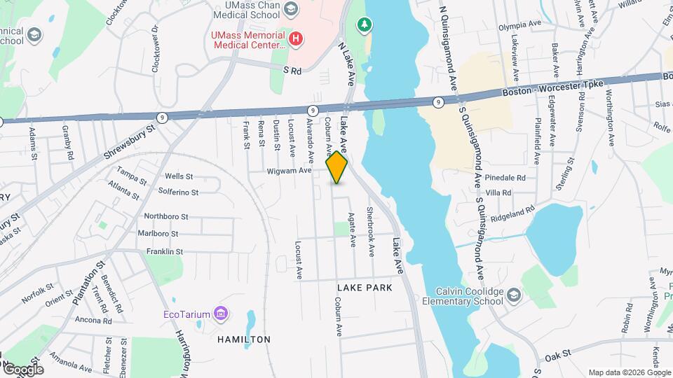 83 Coburn Ave Map and Location Details