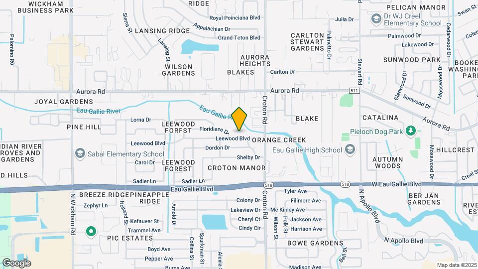 2188 Leewood Blvd Map and Location Details