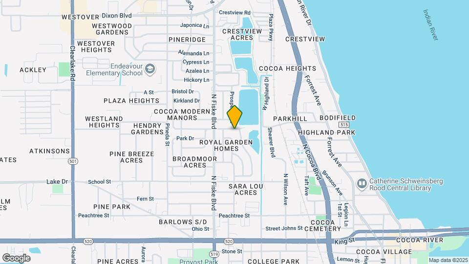 813 W Highland Dr Map and Location Details