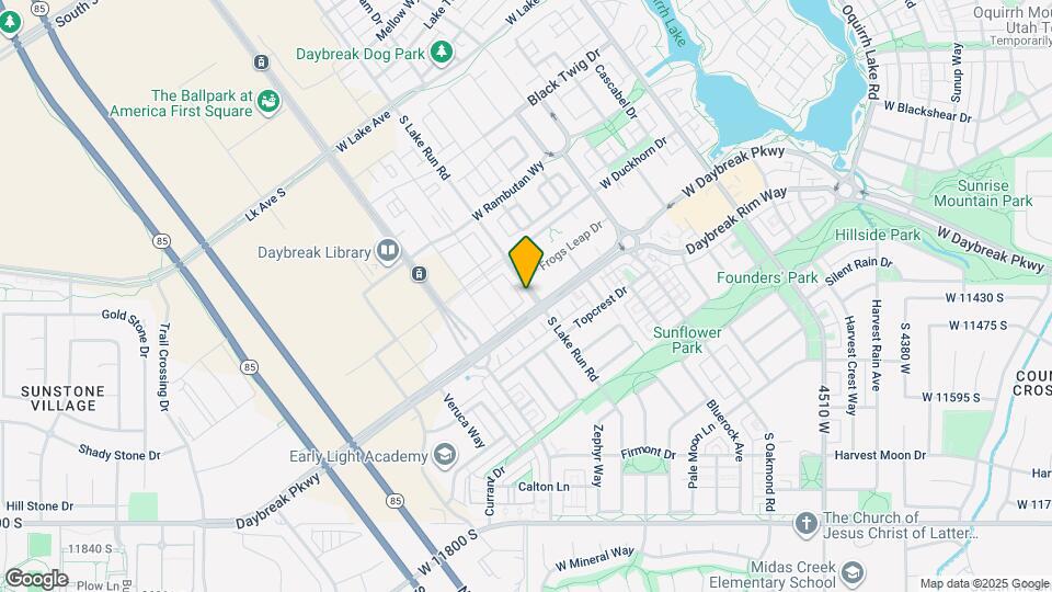 11428 S Lake Run Rd Map and Location Details