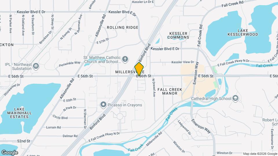 4219 E 56th St Map and Location Details