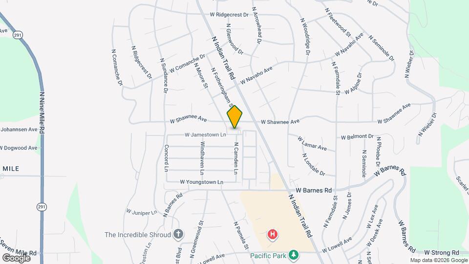 5508 W Jamestown Ln Map and Location Details