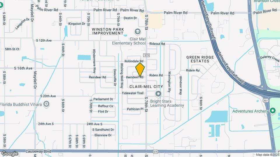 7609 Reindeer Rd Map and Location Details