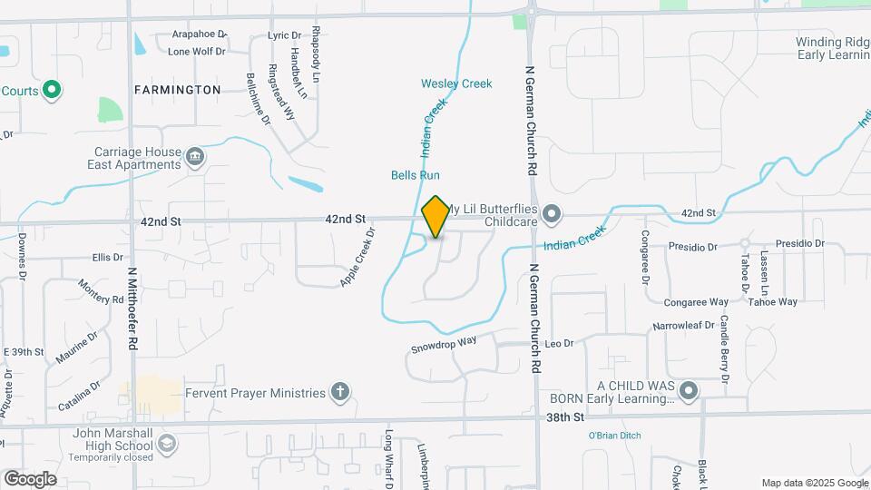 4124 Orchard Valley Ln Mapa y Detalles de la Ubicación