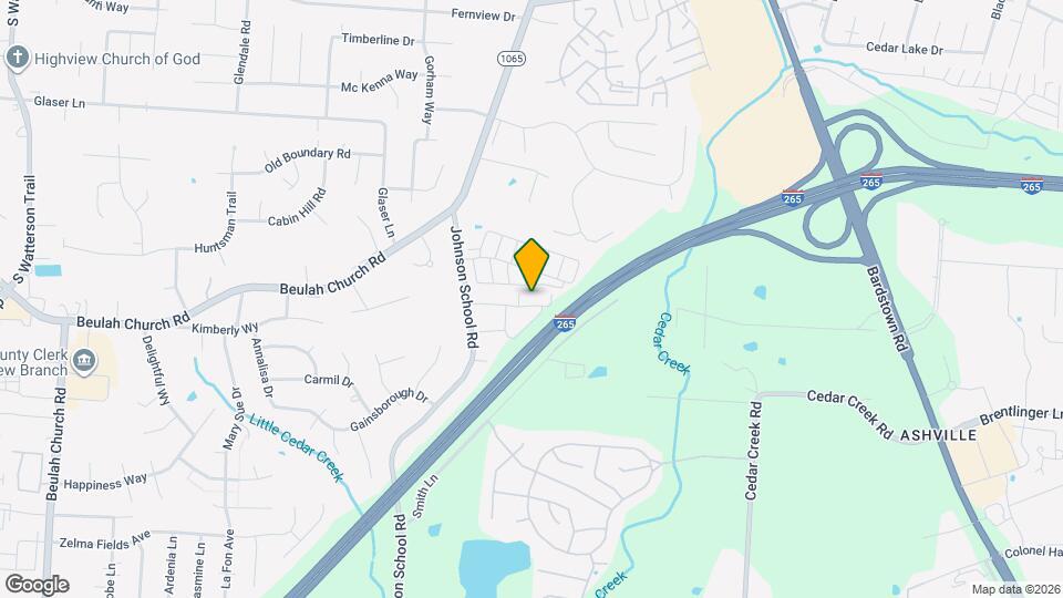 9415 Magnolia Ridge Dr Mapa y Detalles de la Ubicación