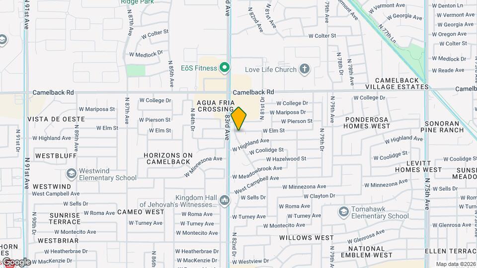 4717 N 82nd Ave Map and Location Details