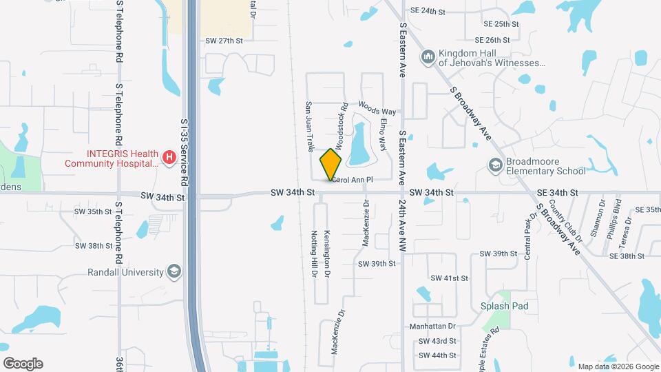 832 Carol Ann Pl Map and Location Details