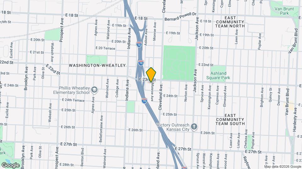 2310-2312 Monroe Ave Map and Location Details