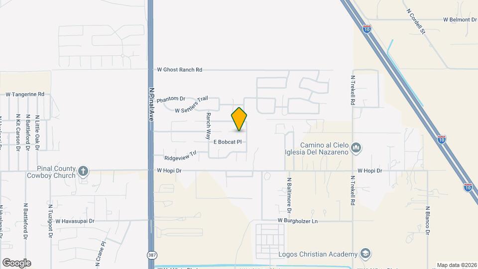 327 Impala Ct Map and Location Details