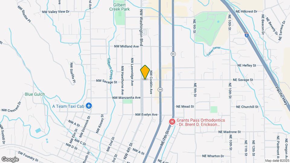 1247 NW Washington Blvd Map and Location Details