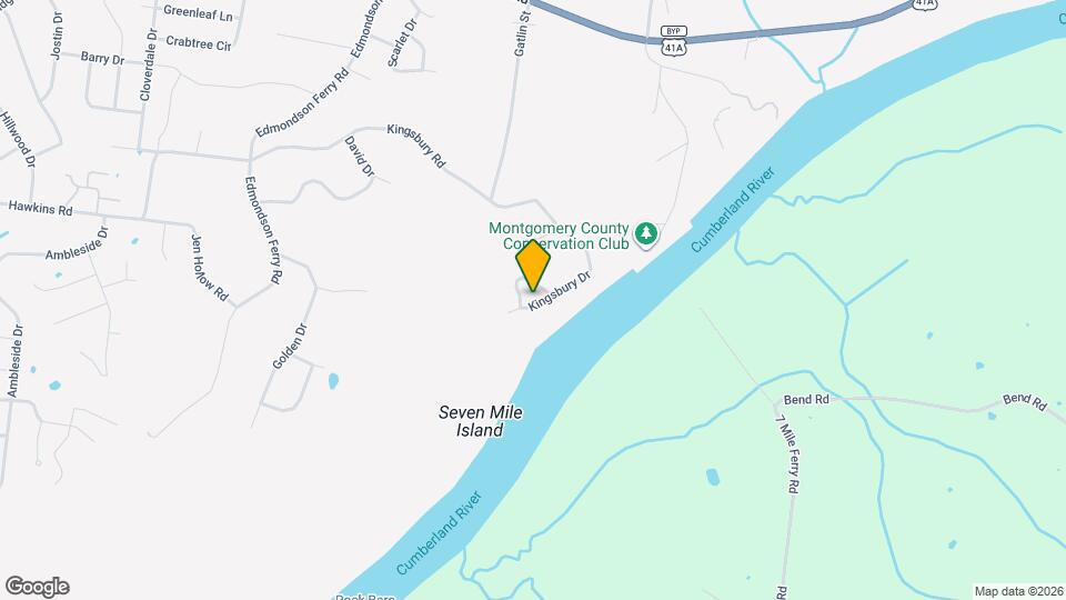 942 Kingsbury Dr Map and Location Details