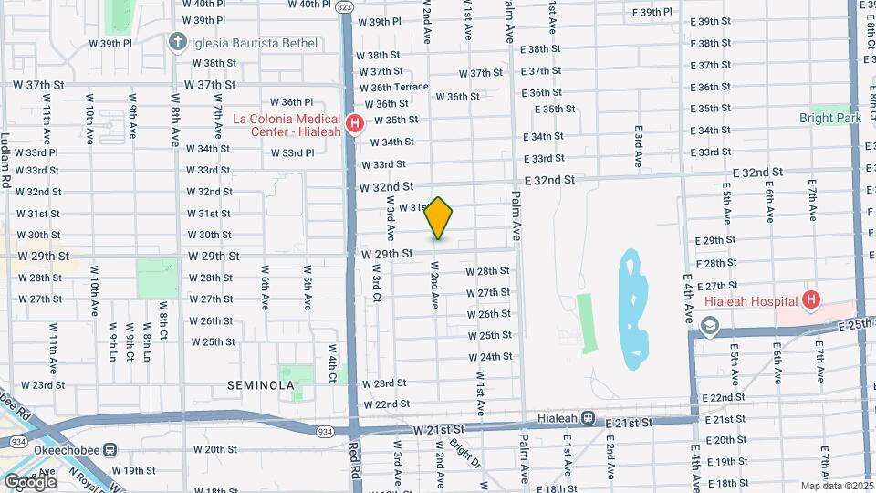 199 W 29th St Mapa y Detalles de la Ubicación