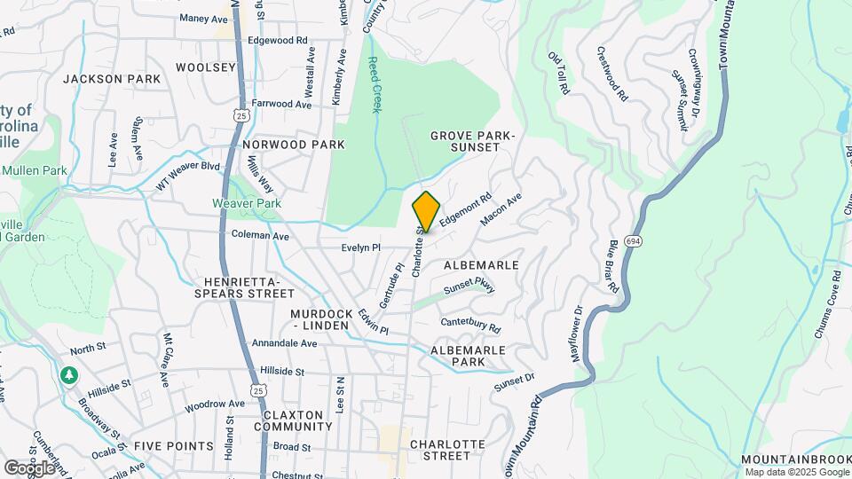 4 Edgemont Rd, Unit Asheville’s Finest Map and Location Details