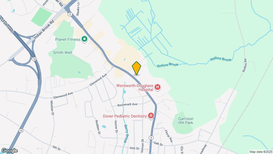 815 Central Ave Map and Location Details