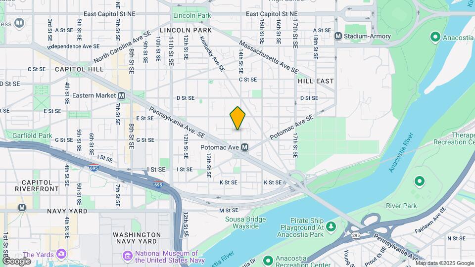 553 14th St SE Map and Location Details