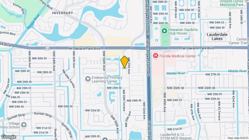 5534 NW 27th Pl Mapa y Detalles de la Ubicación