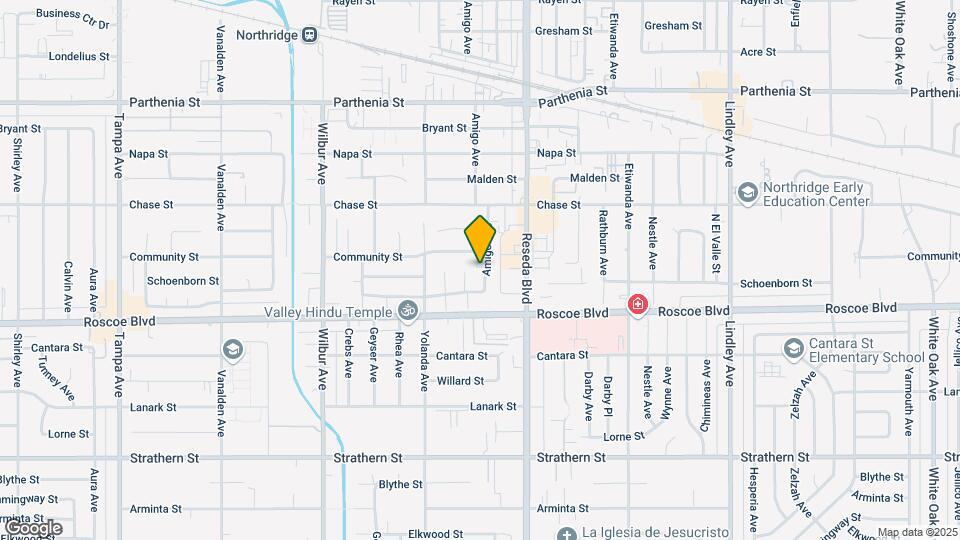 8351 Amigo Ave Map and Location Details