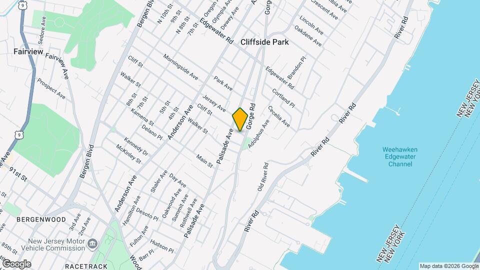 182 Cliff St, Unit 2 Map and Location Details