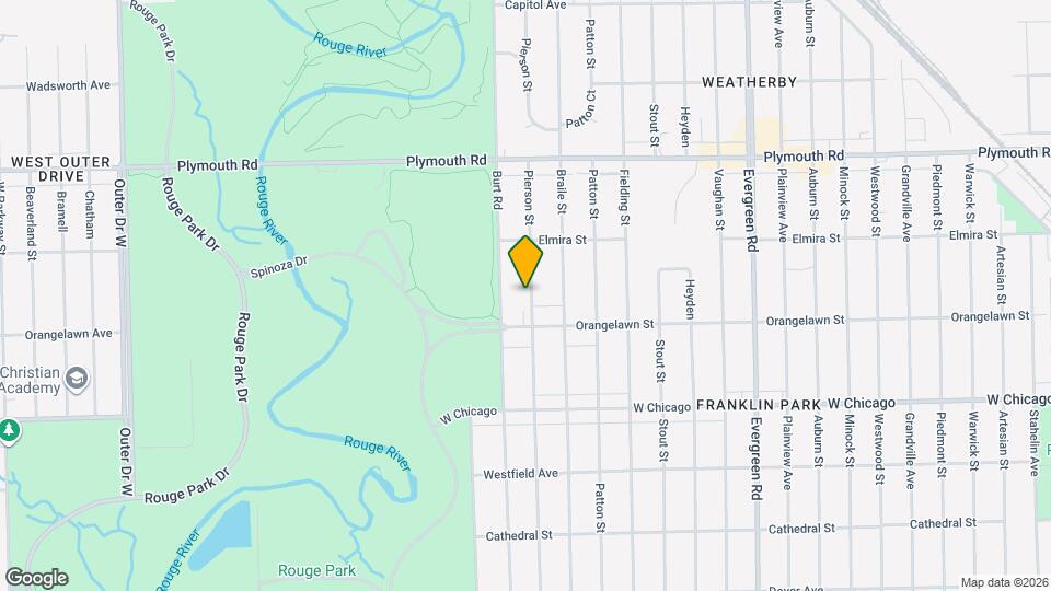 9953 Pierson St Map and Location Details