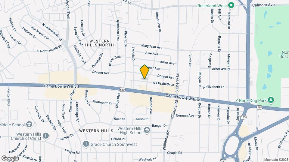8114 W Elizabeth Ln Map and Location Details