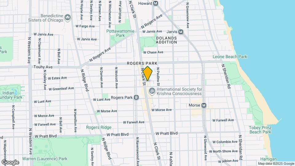 7055 N Clark St, Unit 2 Map and Location Details