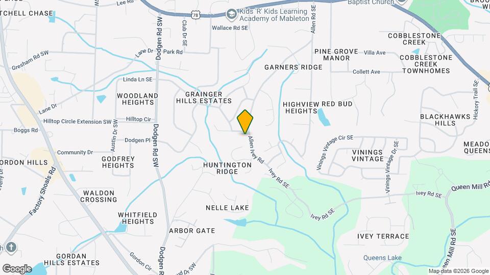 6250 Allen Rd SE Map and Location Details