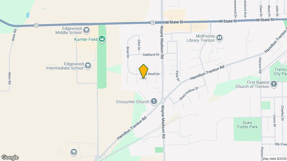 627 Oak Forge Pl Map and Location Details