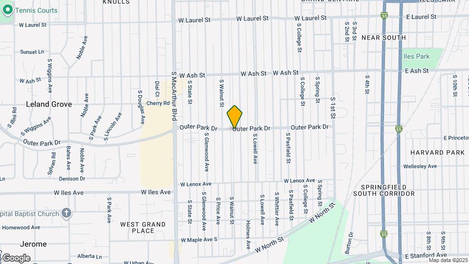 706 Outer Park Dr Map and Location Details