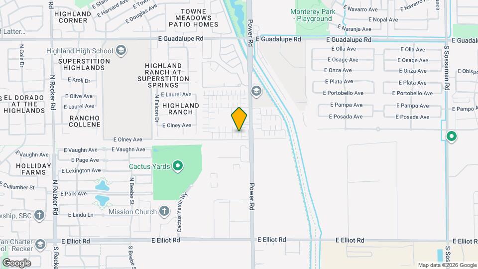 4749 E Olney Ave Mapa y Detalles de la Ubicación