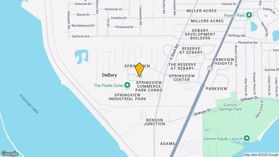 402 Sycamore Springs St Mapa y Detalles de la Ubicación