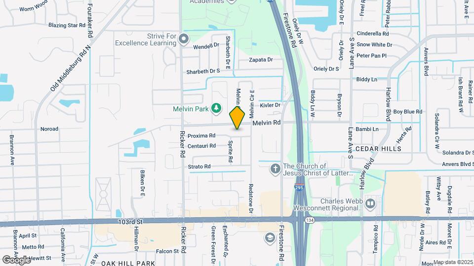 7341 Proxima Rd Map and Location Details