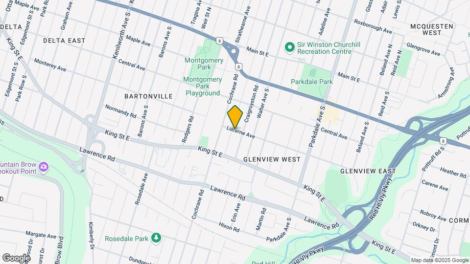 215 Rosewood Rd Map and Location Details