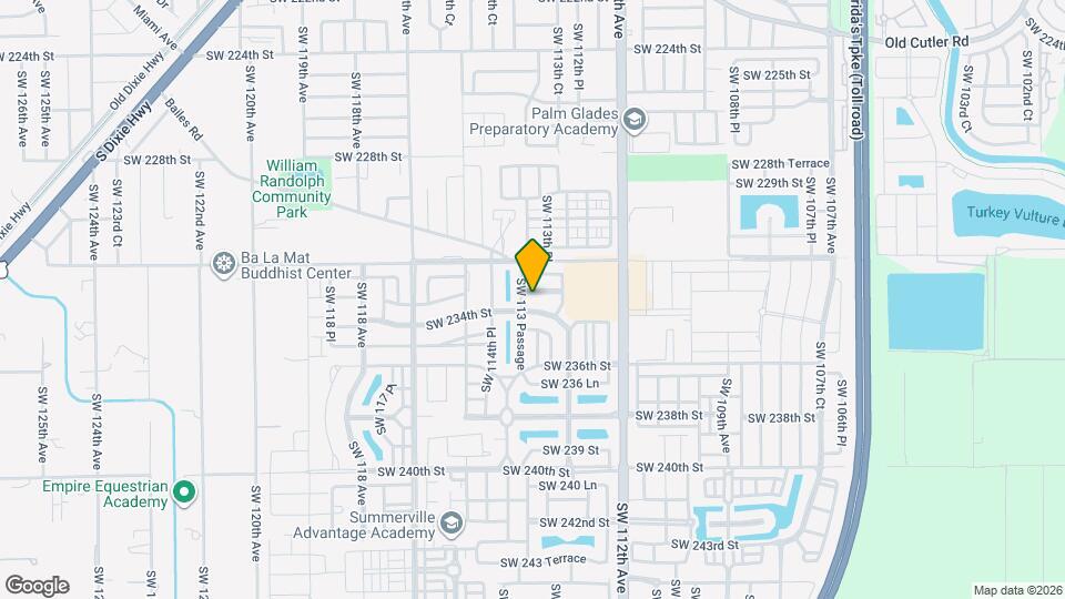 11376 SW 233rd St Map and Location Details