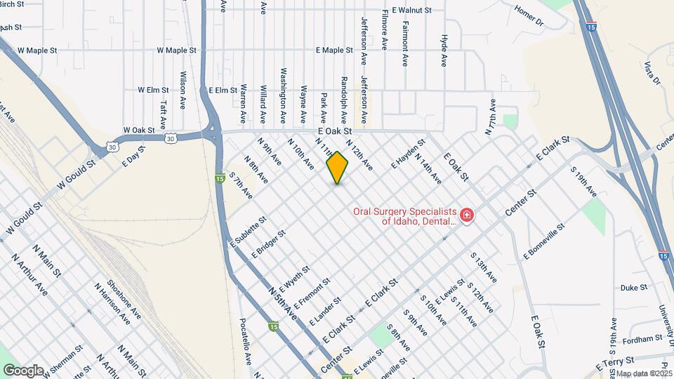 650 N 10th Ave Map and Location Details