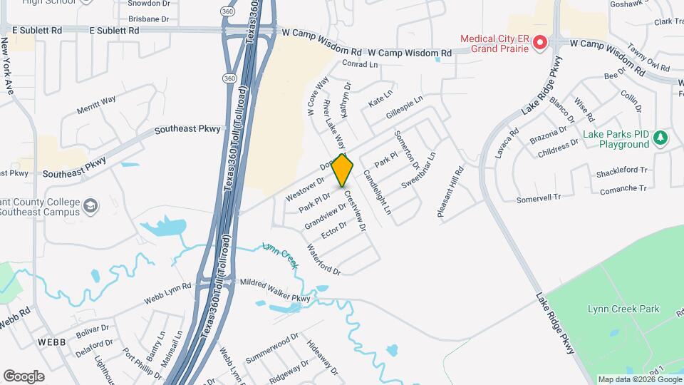 2807 Park Pl Dr Map and Location Details