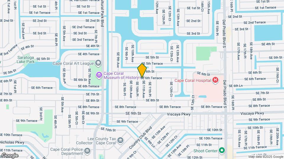 616 SE 11th Ave Map and Location Details