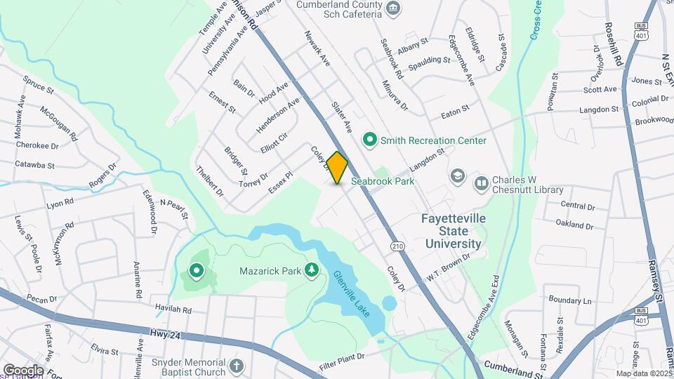 1507 Coley Dr Map and Location Details