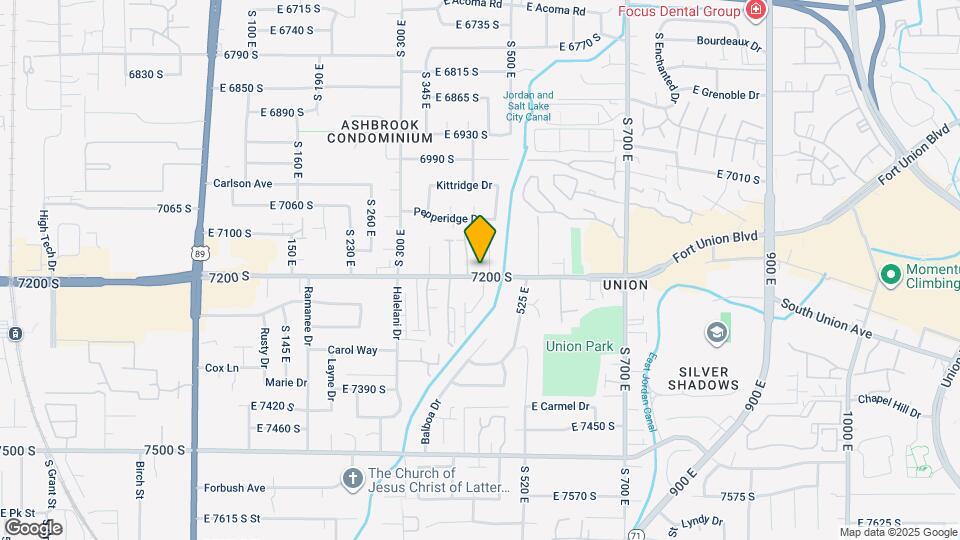 445 E Fort Union Blvd, Unit #A Mapa y Detalles de la Ubicación