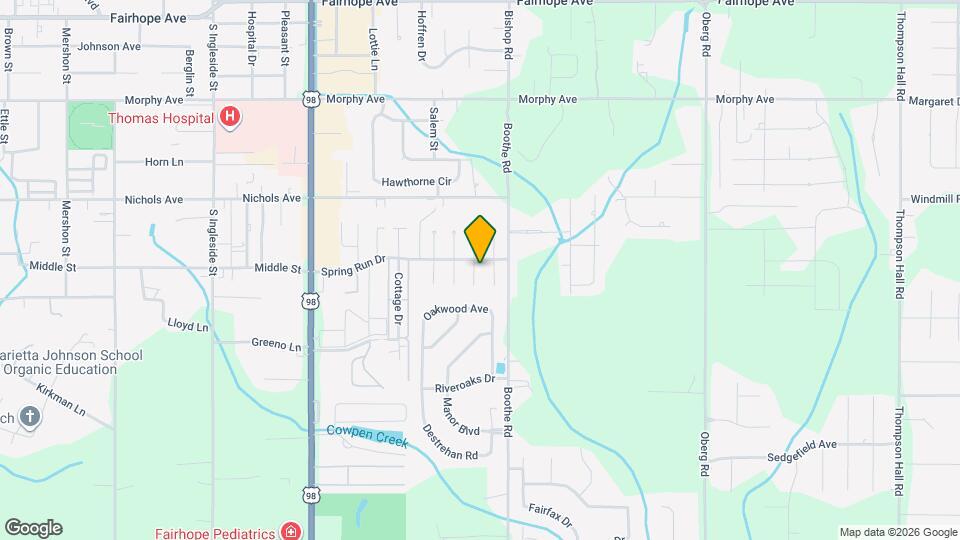 605 Westchase Ct S Map and Location Details