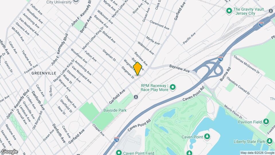 607 Garfield Ave Map and Location Details