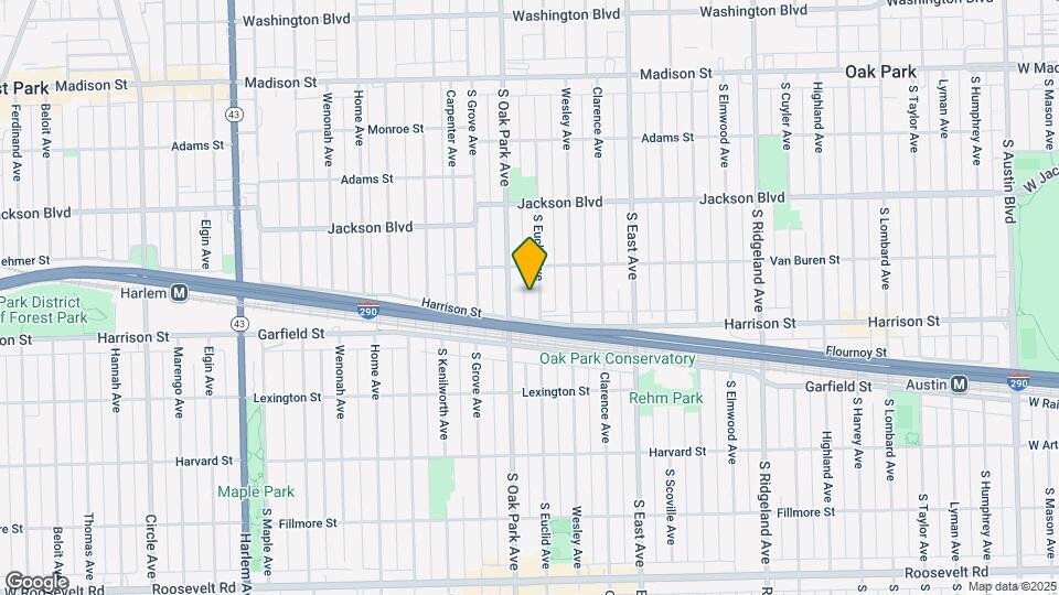 823 S Euclid Ave Map and Location Details