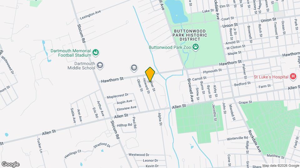 49 Homer St, Unit 1 Map and Location Details