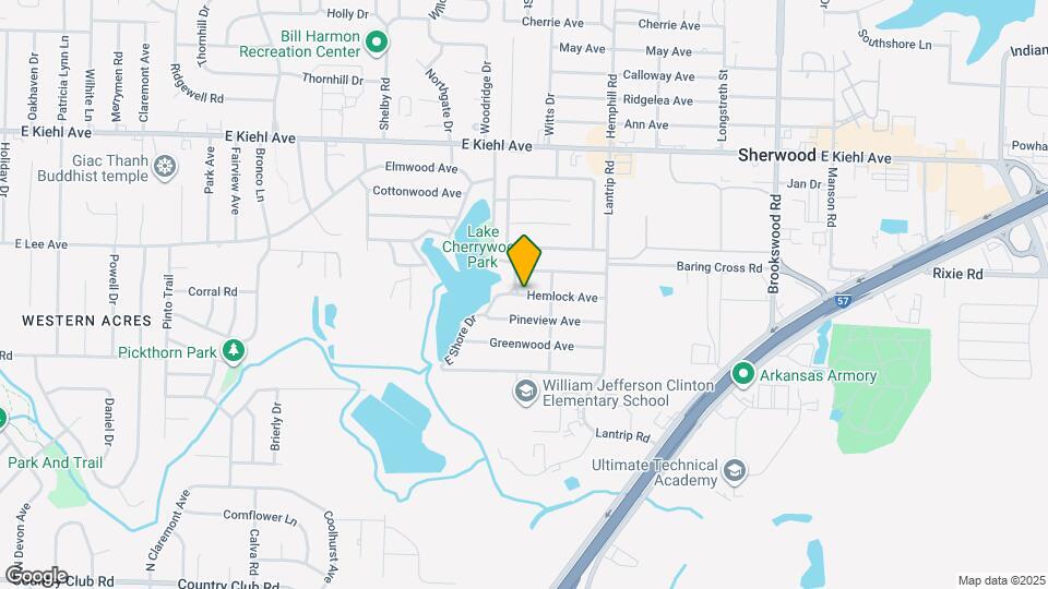 106 Hemlock Ave Map and Location Details