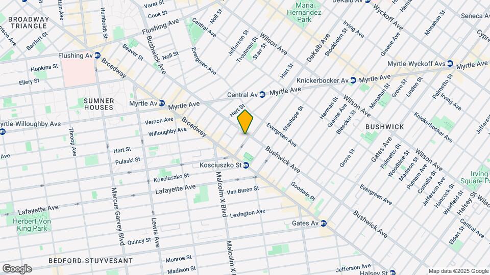 786 Bushwick Ave Map and Location Details