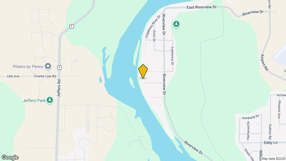 3320 Riverview Dr Map and Location Details