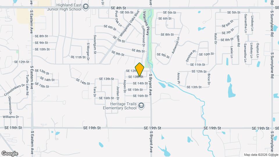 1808 SE 13th St Map and Location Details