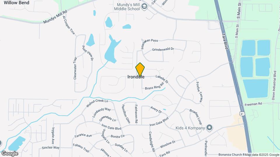 10119 Port Royal Ct Map and Location Details